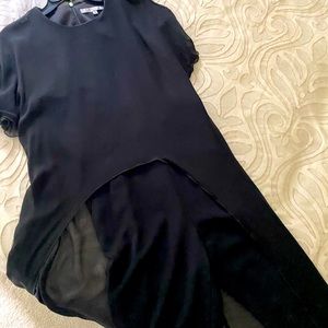 Trina Turk Black Jumpsuit w/ Cape